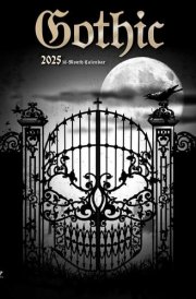Alchemy Gothic OFFICIAL | 2025 12 x 24 Inch Monthly Square Wall Calendar | Plastic-Free | BrownTrout | Manchester Artists Anti Jewellery Design cover image