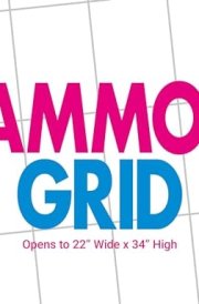 Mammoth Grid Sunday Start Square Wall Calendar 2025 cover image