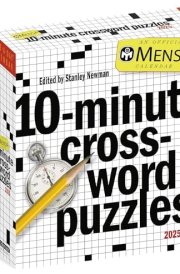 Mensa® 10-Minute Crossword Puzzles Page-A-Day® Calendar 2025 cover image