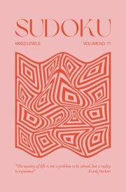 Pretty Pocket Sudoku - Mixed Level Puzzles - Volume 11: 300 Sudoku Puzzles - Small Travel Friendly Size Only 4 x 6 Inches (Pop of Color — Pocket Sudoku) cover image