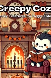 Creepy Cozy. Spooky Creatures for Hygge Coloring: Find Comfort in Coloring Adorable Monsters in Relaxing Hygge Moments cover image