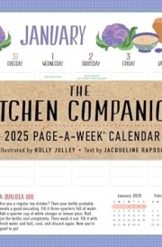 The Kitchen Companion Page-A-Week Calendar 2025: It's Magnetic! Perfect for the Fridge, Wall, or Desk cover image