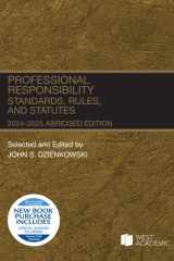 Professional Responsibility, Standards, Rules, and Statutes, Abridged, 2024-2025 cover image
