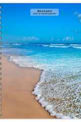 Beaches | 2025 6 x 7.75 Inch Spiral-Bound Wire-O Weekly Engagement Planner Calendar | New Full-Color Image Every Week | BrownTrout | Travel Nature Tropical cover image