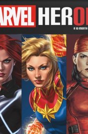 2025 Marvel HERoes Wall Calendar cover image