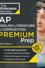 Princeton Review AP English Literature & Composition Premium Prep, 25th Edition 5 Practice Tests + Digital Practice Online + Content Review cover image