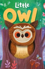 Little Owl My Baby & Me Finger Puppet Board Book cover image