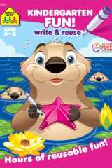 School Zone Kindergarten Fun! Write & Reuse Workbook cover image