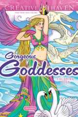 Creative Haven Gorgeous Goddesses Coloring Book cover image