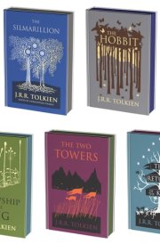J. R. R. Tolkien Middle-earth Collector's Edition Set (5 Books): Hobbit, Silmarillion, Lord of the Rings (Fellowship, Two Towers, Return of the King) cover image