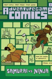 Adventuregame Comics: Samurai Vs. Ninja (Book 3) An Interactive Graphic Novel cover image