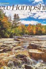 New Hampshire Wild & Scenic | 2025 12 x 24 Inch Monthly Square Wall Calendar | Plastic-Free | BrownTrout | USA United States of America Northeast State Nature cover image