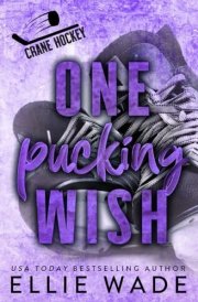 One Pucking Wish: An Enemies to Lovers, Forced Proximity, Only One Bed Hockey Romance (Crane Hockey) cover image