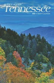 Tennessee Wild & Scenic | 2025 12 x 24 Inch Monthly Square Wall Calendar | Plastic-Free | BrownTrout | USA United States of America Southeast State Nature cover image