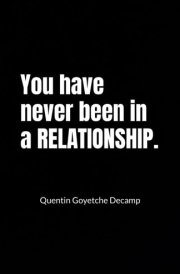 You have never been in a relationship cover image