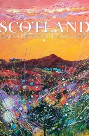 Scotland The Art of Deborah Phillips 2025 Wall Calendar cover image