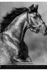 The BrownTrout Portrait Series: The Noble Horse | 2025 6 x 7.75 Inch Spiral-Bound Wire-O Weekly Engagement Planner Calendar | New Image Every Week | Pets Equestrian cover image