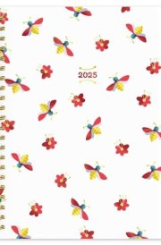 Busy Bees | 2025 6 x 7.75 Inch Weekly Desk Planner | Foil Stamped Cover | BrownTrout | Planning Stationery cover image