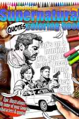The Unofficial Supernatural "Quotes" Coloring Book cover image
