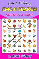 Emoji Word Search Puzzles: Animals & Bugs (Emoji Word Search Puzzle Books) cover image