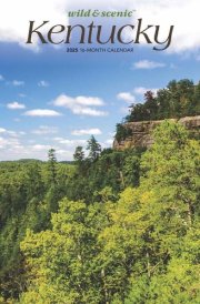 Kentucky Wild & Scenic | 2025 12 x 24 Inch Monthly Square Wall Calendar | Plastic-Free | BrownTrout | USA United States of America Southeast State Nature cover image