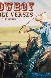 Cowboy Bible Verses: For Cowboys, By Cowboys: A 2025 Inspirational DaySpring Wall Calendar cover image