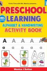 Preschool Learning: Alphabet & Handwriting Activity Book cover image
