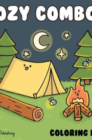 Cozy Combos Coloring Book: Cute and Comfy Duos for Kids, Teens, and Adults. Simple Illustrations with Thick Lines (Easy Strokes) cover image