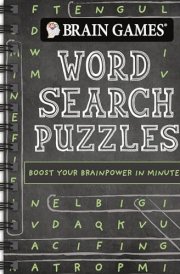 Brain Games - To Go - Word Search Puzzles (Chalkboard) cover image