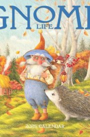 Gnome Life Wall Calendar 2025 cover image