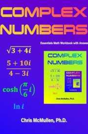 Complex Numbers Essentials Math Workbook with Answers cover image