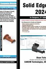 Solid Edge 2024 for Designers, 21st Edition cover image