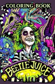 The Coloring Book: 40 Horror Illustrations Featuring Scary Characters From Classic Horror Movies for Relaxation and Stress Relief cover image