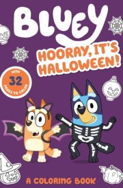 Bluey: Hooray, It's Halloween!: A Coloring Book cover image