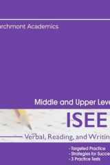 ISEE Verbal, Reading, and Writing Strategies and Practice Tests for Middle and Upper Level cover image