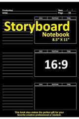 Storyboard Notebook: A Blank Sketchbook for Directors, Cinematographers, and Film Students – 8.5” x 11” 100+ Pages cover image