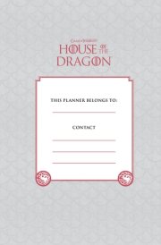 2025 House of the Dragon 13-Month Weekly Planner cover image