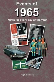 Events of 1965: birthday or anniversary gift book with news for every day of the year cover image