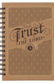 Journal Wirebound Brown Trust in the Lord Prov. 3:5 cover image