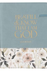 Journal Classic W/Elastic & Pen Holder Be Still Ps. 46:10 cover image