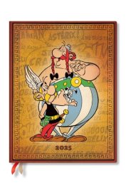 Paperblanks | 2025 Daily Planner | Asterix & Obelix | The Adventures of Asterix | 12-Month | Ultra | Elastic Band | 416 Pg | 80 GSM cover image