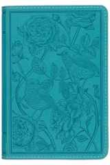 KJV Bible Compact Bible Faux Leather Teal W/Zipper cover image