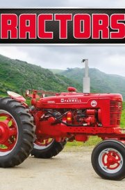 Tractors 2025 12 X 24 Inch Monthly Square Wall Calendar Plastic-Free cover image