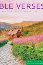 Bible Verses Featuring Scripture from the King James Bible: A 2025 Inspirational DaySpring Wall Calendar cover image