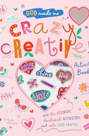 God Made Me Crazy Creative (Activity Book) cover image