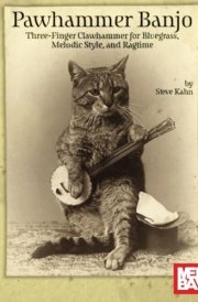 Pawhammer Banjo: Three-Finger Clawhammer for Bluegrass, Melodic Style, and Ragtime cover image