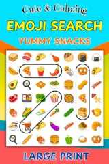 Emoji Word Search Puzzles: Yummy Snacks (Emoji Word Search Puzzle Books) cover image