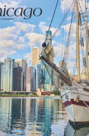 Chicago 2025 12 X 24 Inch Monthly Square Wall Calendar Plastic-Free cover image