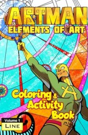 Artman Elements of Art Volume One Line Coloring and Activity Book cover image
