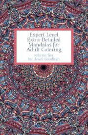 Expert Level Extra Detailed Mandalas For Adult Coloring Volume 5 cover image
